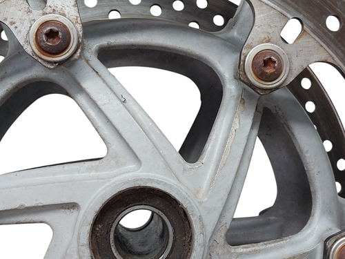 CERCHIO ANTERIORE DA RIVERNICIARE CON DISCHI DUCATI MULTISTRADA DS 1000 2003/06 - Foto 15 di 20