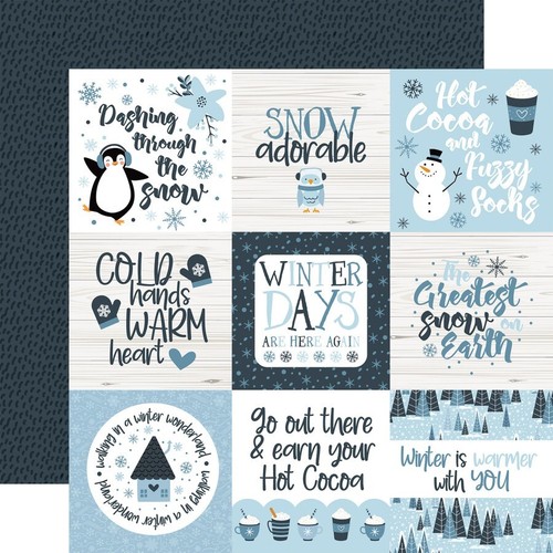 ECHO PARK COLLECTION KIT - THE MAGIC OF WINTER - 12"X12" - 12 SHEETS + STICKERS - Picture 7 of 14