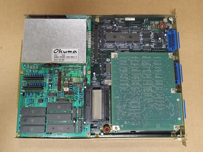 Okuma OPUS 5000II Main Board IIB E4809-045-091-C with Memory Card E0227-702-008