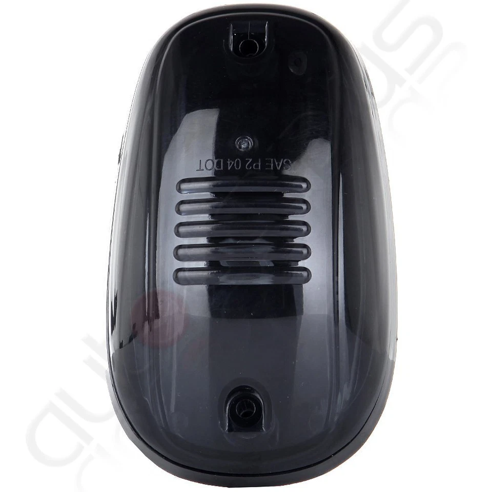 5 luces de circulación marcadoras de techo de cabina superior de humo + 5 LED verdes para Dodge Ram 03-16 Foto 4 de 4