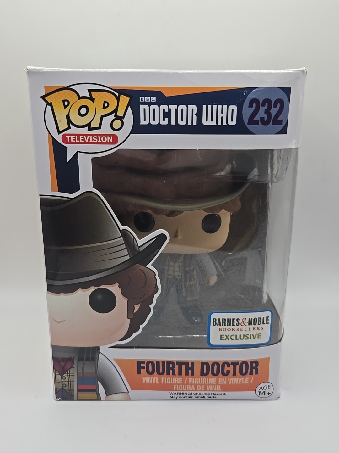 Funko POP! Dr Who Vinyl Figure FOURTH DOCTOR (Jelly Beans) #232 (Excl)