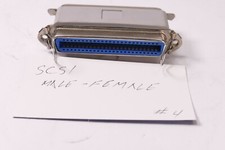 SCSI TERMINATOR 50 PIN CENTRONICS MALE / FEMALE PASS THROUGH PASSIVE 4