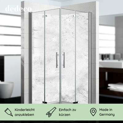 Alu Eck Duschrückwand Fliesenersatz Wandverkleidung Bad Dusche Rückwand fugenlos