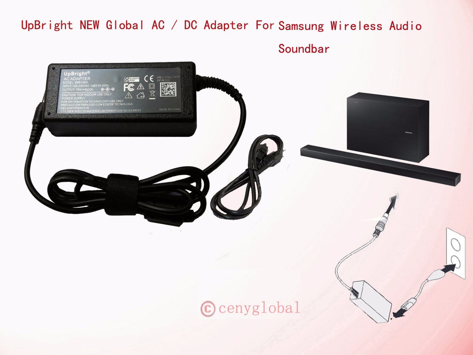 For Samsung Soundbar Speaker Sound Bar System Hw/ps 19v Series