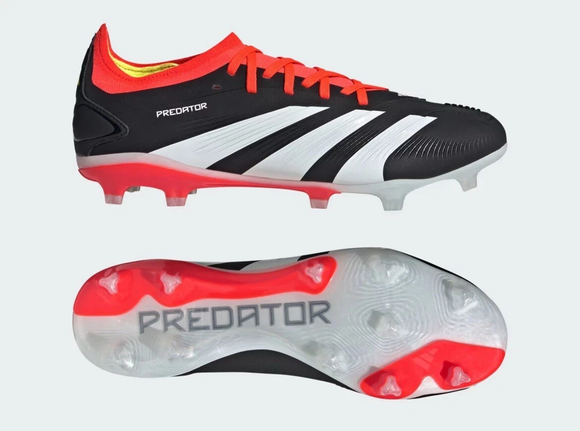 adidas Predator 24 Pro HG/AG コアブラック Adidas Predator 24 Pro FG Soccer Cleats Black IG7777 Men