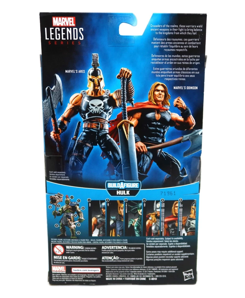 Marvel Legends ODINSON EL PODEROSO THOR Hulk BAF NUEVO Y SELLADO NUEVO EN PAQUETE Foto 4 de 4
