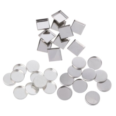 10pcs Empty Eyeshadow Palette Powder Pans Pot Storage Responsive to Magnets