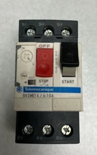 GV2ME14 - Telemecanique, Motor Starter/Protector, 690V, 6-10A, 3P, Screw Clamp