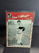 2023 Donruss Retro On Fire Image Variation #280 Dom Dimaggio /75