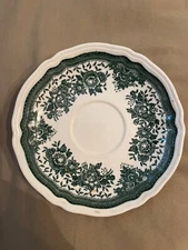 Vintage Villeroy & Boch Fasan Green 5.5” Saucer Plate