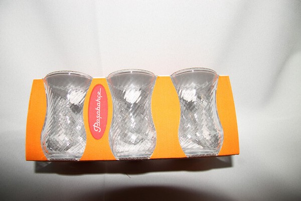 6 Tlg.TüRkische QualitäTs TeegläSer Cay Bardagi Tee Glas GläSer TüRkisch Tee-image