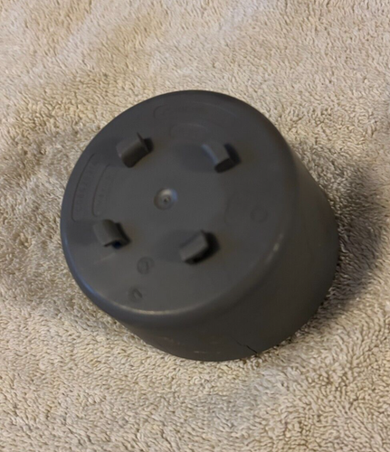 1998-2001 VOLKSWAGEN BEETLE VW OEM Cup Holder Insert Gray cracks - Picture 3 of 5
