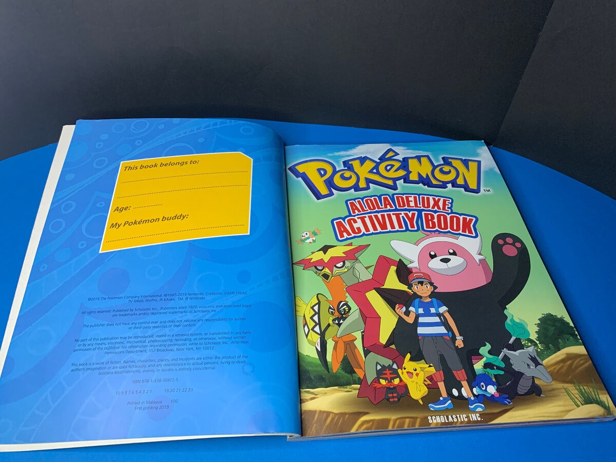 Pokemon: Alola Deluxe Activity Book (Pokemon)