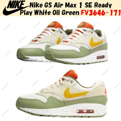Nike GS Air Force LV8 Ready Play Vivid Sulfur FV3647-171 Size3