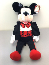Vintage Applause Disney Mickey Mouse Wears Tuxedo Stuffed Plush Figure Toy 24"