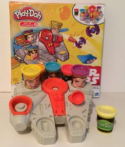 play doh star wars can heads