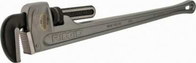 Ridgid 36'' Aluminum Straight Pipe Wrench 5'' Pipe Capacity