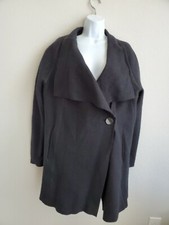 $629 Nwt Oska Women's Jacke Alba Black Jacket Size 4 One Side Button