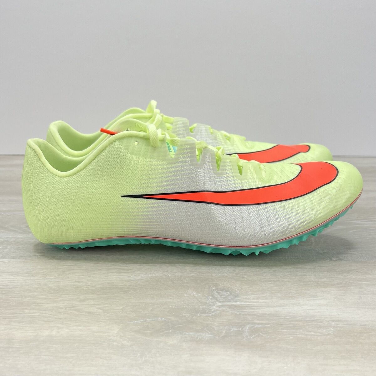 Nike Zoom Ja Fly 3 Volt Orange Track Cleats Spikes Men's Size 11.5