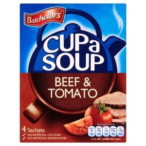 Batchelors Cup a Soup Beef and Tomato 4 