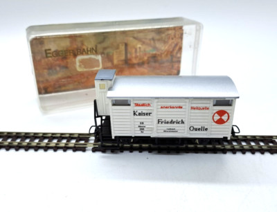 Egger - Bahn Schmalspur H0e gedeckter Güterwagen Kaiser Friedrich Quelle in OVP