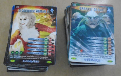 Doctor Who - Battles In Time: Annihilator cards 1 to 100. Multi-buy discount.
