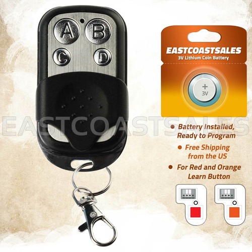 Abridor De Puertas De Garaje De 3 Botones Sears Crafsman Control Remoto