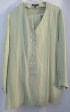 DUE PER DUE LIGHT GREEN 2-PIECE PANTS SET SIZE 16