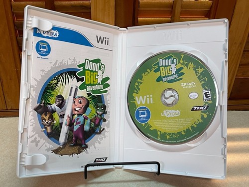 UDraw Dood's Big Adventure (Nintendo Wii, 2010) Complete w/ Manual - Picture 3 of 4
