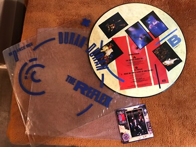 DURAN DURAN THE REFLEX PICTURE DISC 1984 EMI 12” 45 RPM w