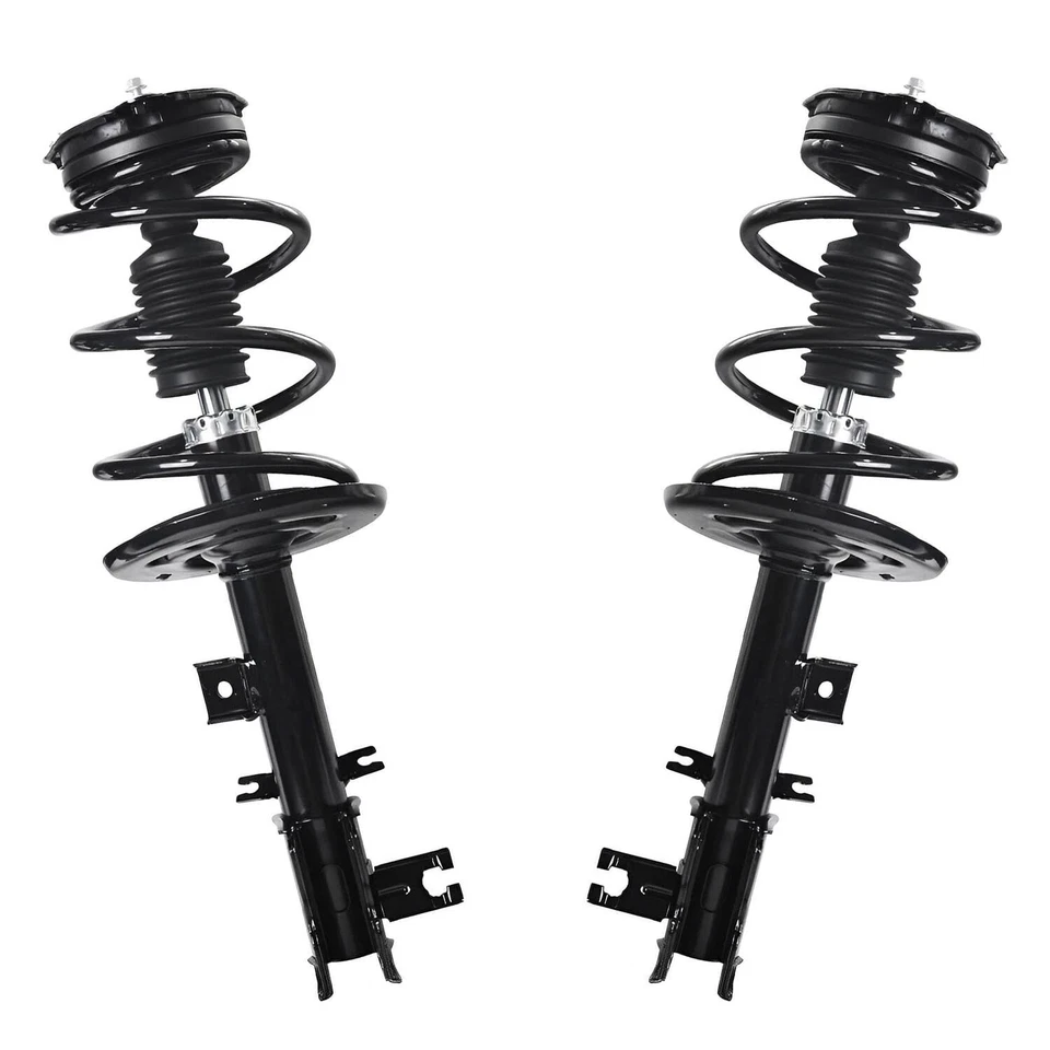 FWD Front Struts w/Coil Spring Sway Bars Tie Rods for 2009 - 2012 Nissan Murano - Image 3 of 4