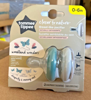 Tommee Tippee Closer to Nature Soother Pacifier Breast-Like Shape
