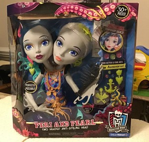 monster high peri and pearl serpentine styling head