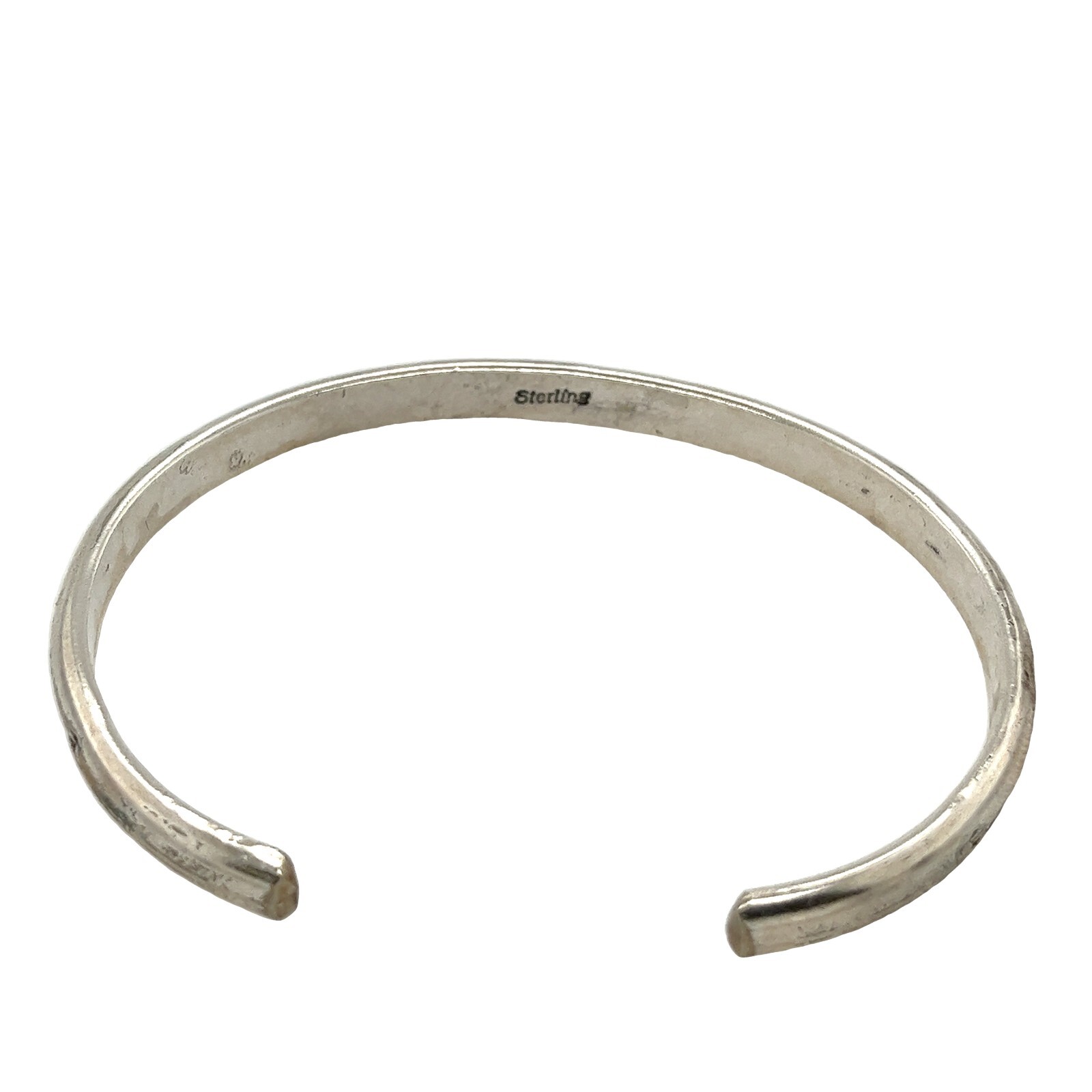 925 Solid Silver Fancy  Bangle - image 4