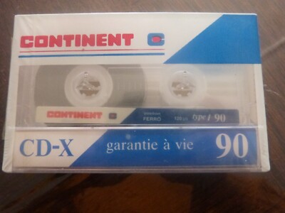 Cassette audio Ferro 90 minutes transparente (rouleaux et guides noirs