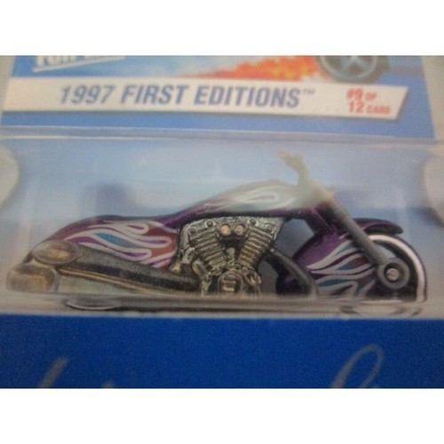 Hot Wheels 30th Anniversary First Edition Purple Scorchin' Scooter 1997 NEW #9 - Picture 3 of 5