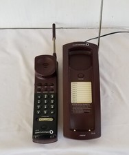 Vintage Lucent Technologies Cordless 7210 Phone Telephone Plum Dark Purple Color