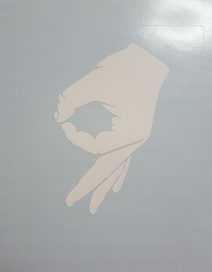 (12) Below The Waist Decal Hand Made You Look Pepe Funny MEME Sticker