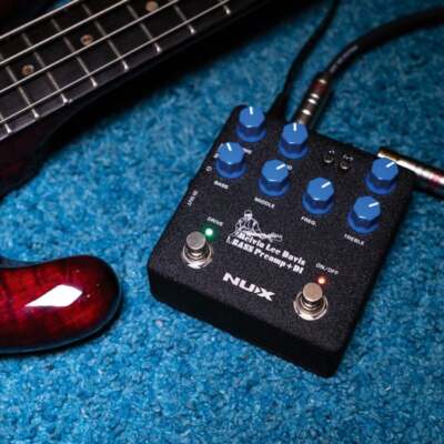 NUX Melvin Lee Davis Bass Preamp Di Effect Pedal for sale online