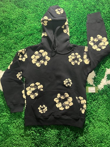 Denim Tears x CPFM Cactus Tears Wreath Hoodie Black FW24 BRAND NEW Authentic