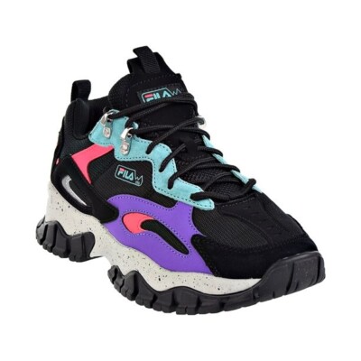 FILA Ray Tracer TR 2 Low Running Shoes Black 1RM01887-018 Mens Sz 9.5