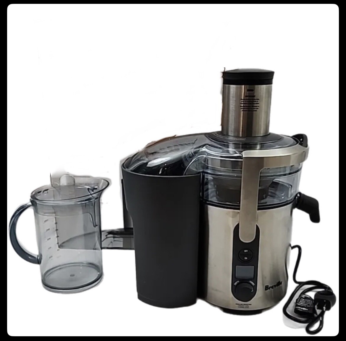 Breville Juice Fountain Multi Speed Bje510xl 900 Watts Juicer for sale