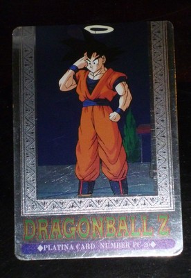 Dragon ball z dbz hero collection part 3 platina card prism card pc-20 japan ** | eBay