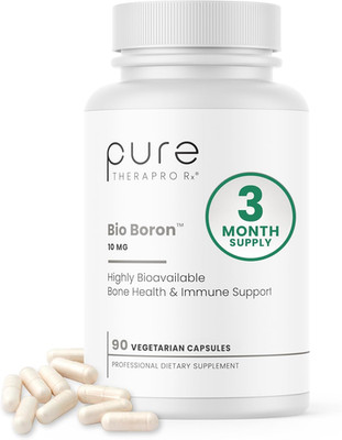 Bio Boron 10Mg, 3 Months Supply - Bororganic Glycine Boron for Men & Women - Pre