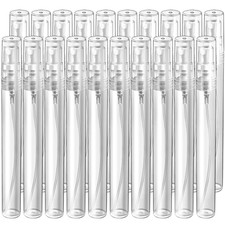 20-Pack Mini Spray Bottles 10ml - Refillable Atomizers for Travel Oils