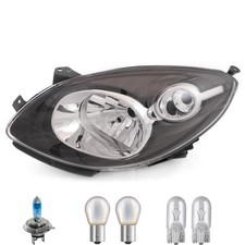 Scheinwerfer links inkl. Premium Lampen für Renault Twingo II CN0_ mit Fernlicht