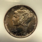 1939 D Mercury 10c PCI MS65FB [Full Bands]