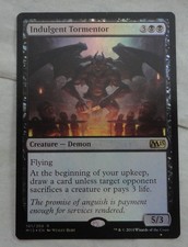 Magic The Gathering Indulgent Tormentor Creature Card M15 Foil