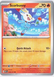 Scorbunny 036/217 Ascended Heroes