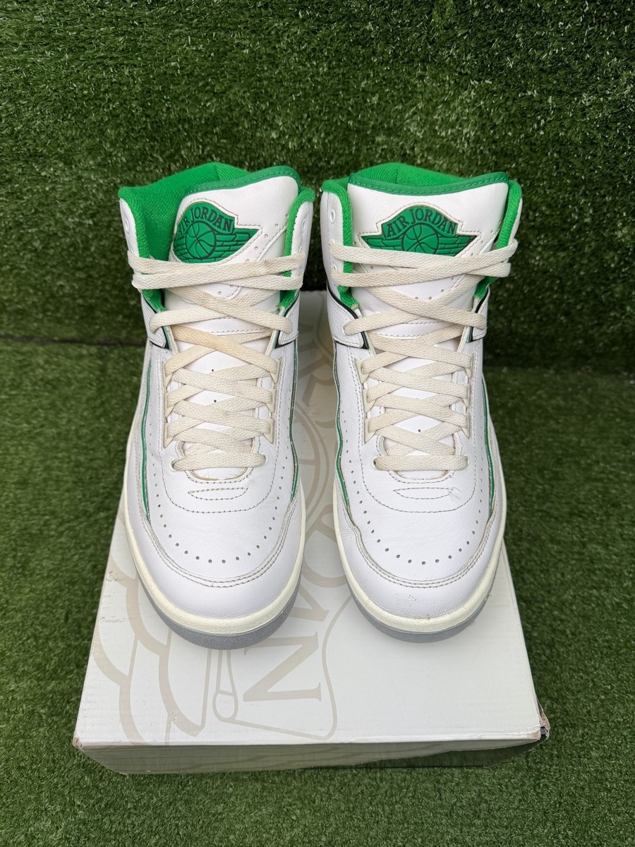 Size 9 - Jordan 2 Retro Lucky Green | eBay